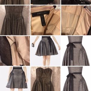 Kimmy Metallic lace BCBG MaxaZaria